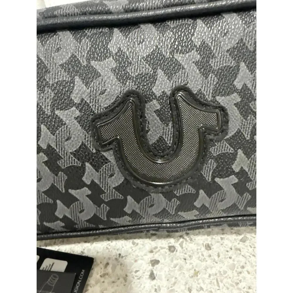True Religion Men's Travel Bag with Bonus Travel Bottles